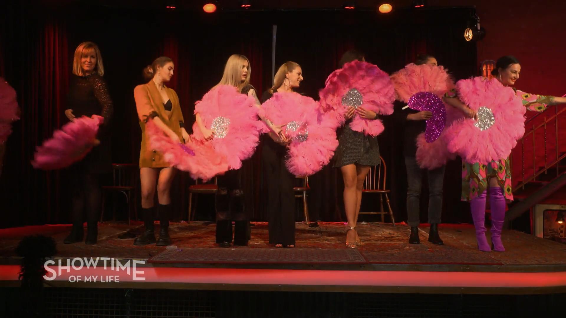 Die Promi-Frauen beim Burlesque-Workshop