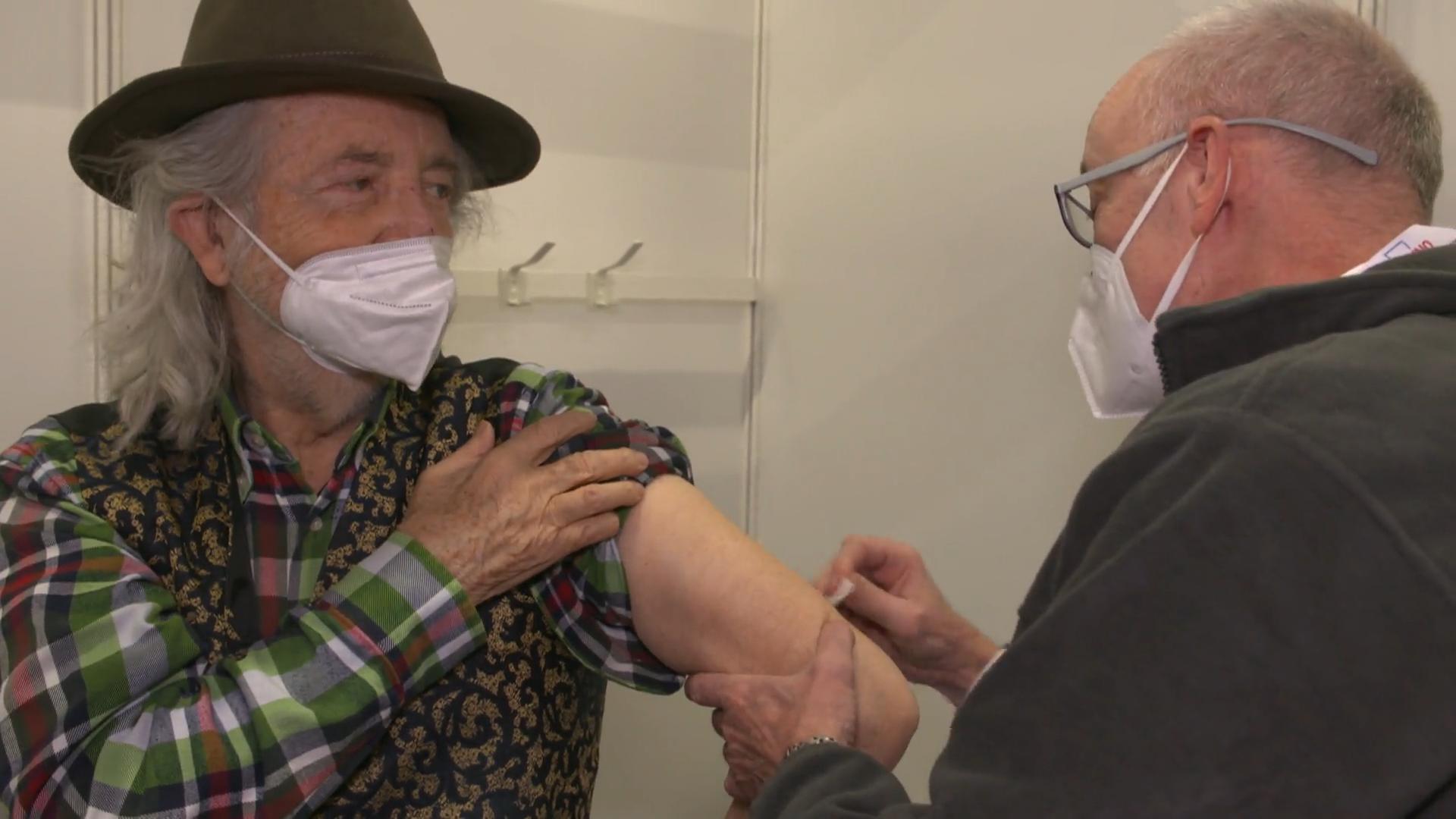 Jean Pütz gegen Corona geimpft