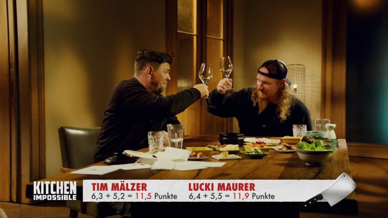 Lucki Maurer schlägt Tim Mälzer bei seinem Debüt
