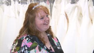 Braut Melanie will sich sicher sein