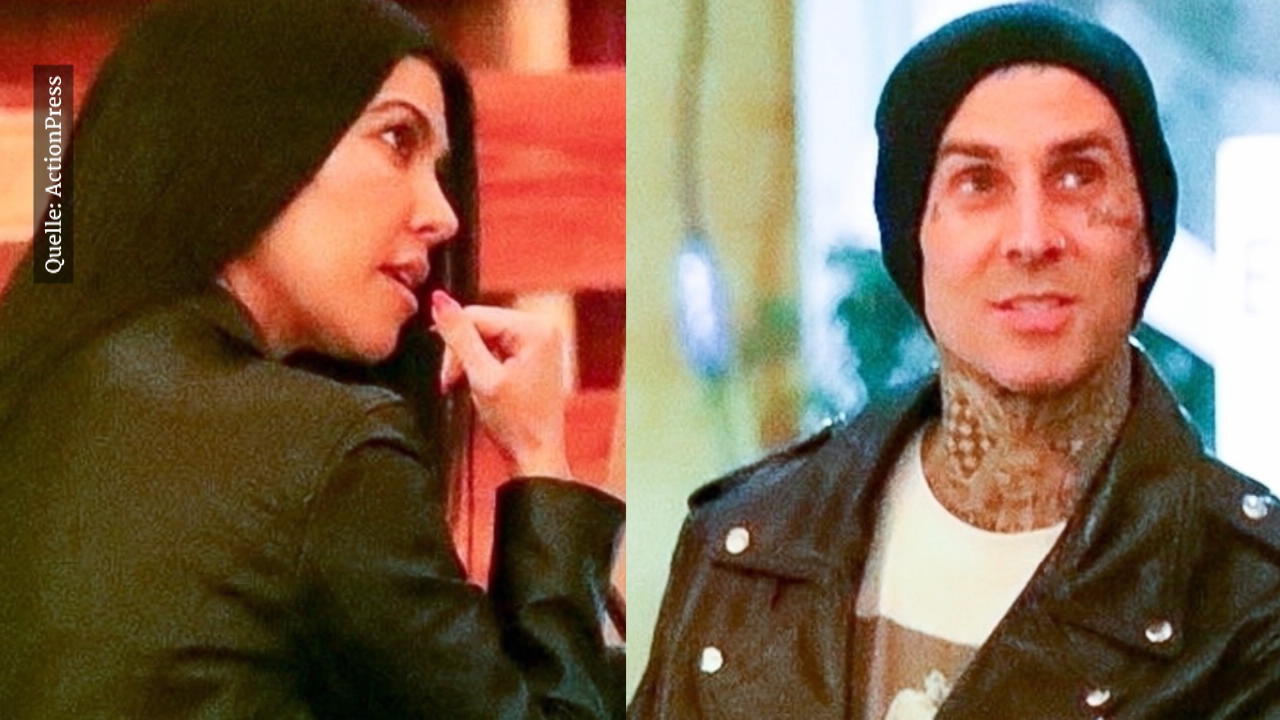 Kourtney Kardashian und Travis Barker beim Turteln