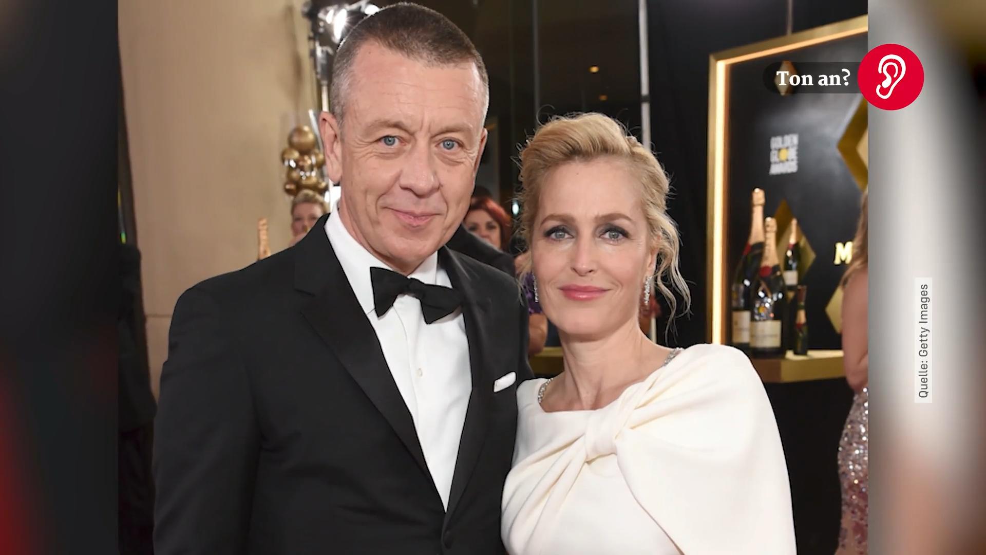 Gillian Anderson: Ex soll zu ihr zurück gekehrt sein