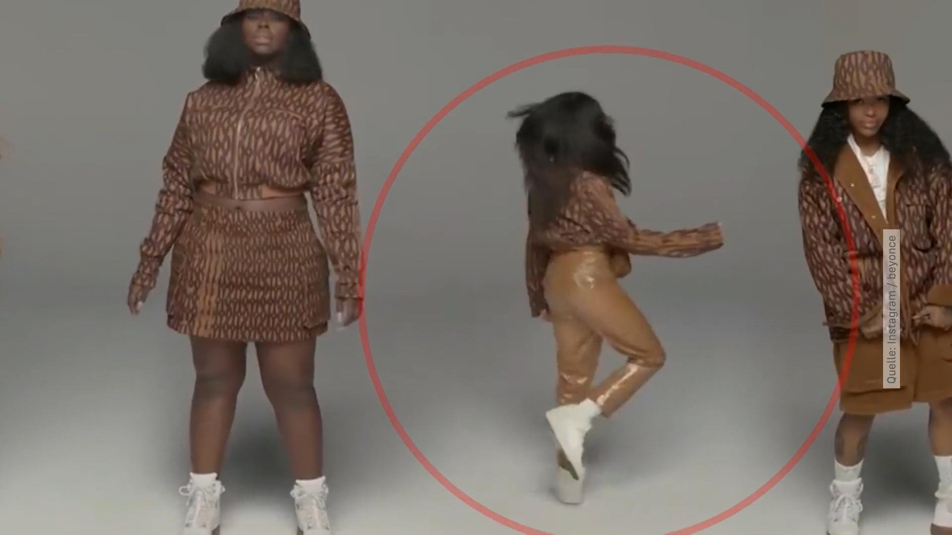 Blue Ivy bei ihrem ersten Modeljob