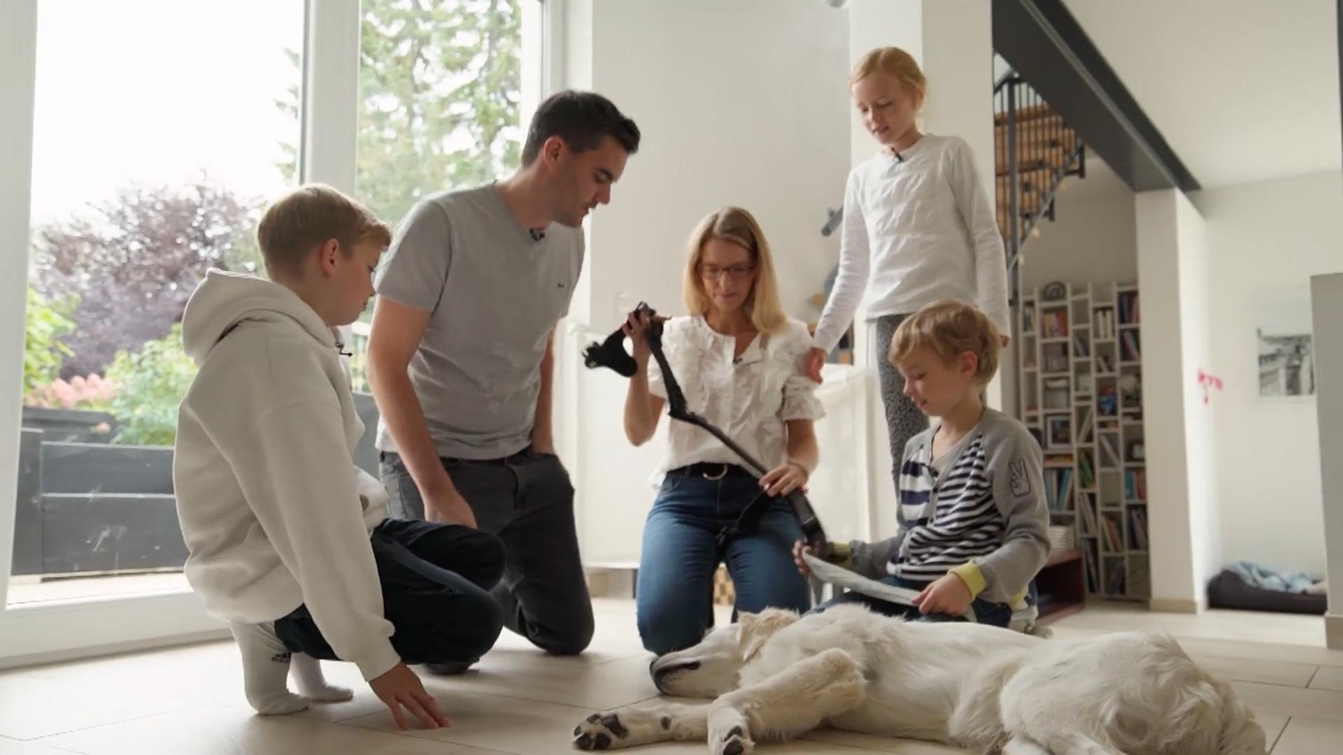 Balu ist der Traumhund für Familie Ließ