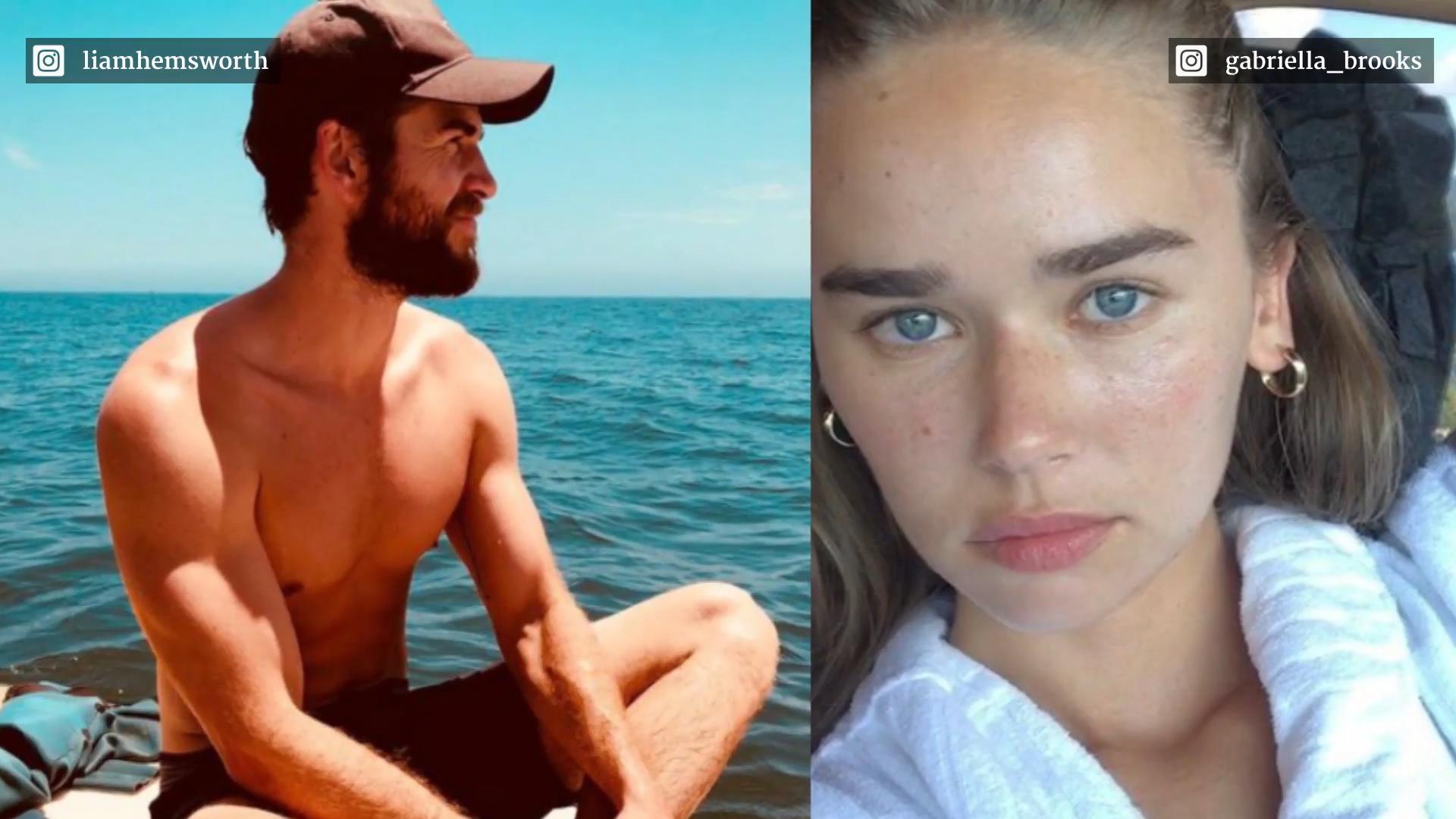 Liam Hemsworth mit seiner Freundin Gabriella gesichtet