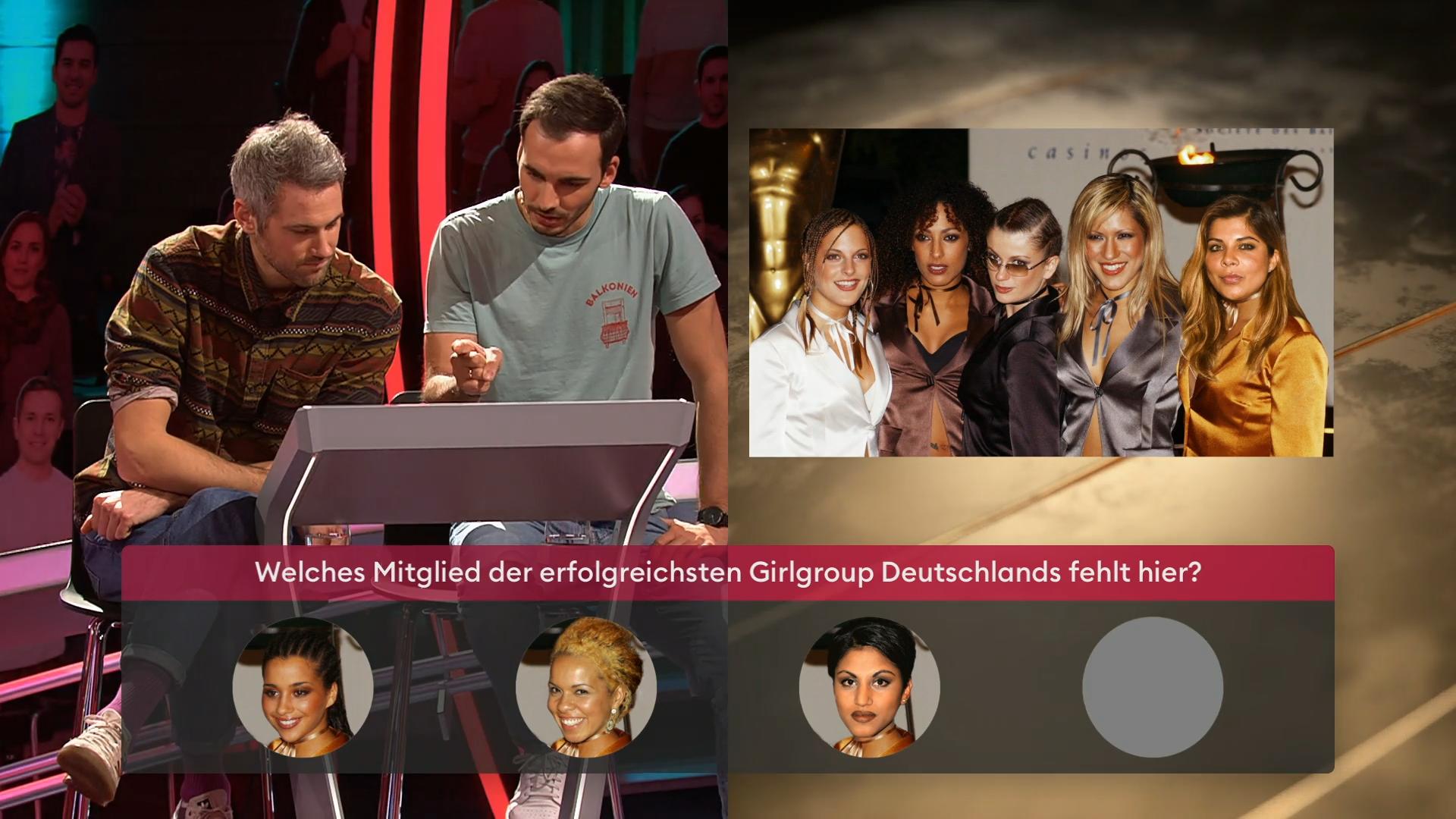 Eine Girlgroup-Frage bringt Tim und Gabriel ins Schwitzen