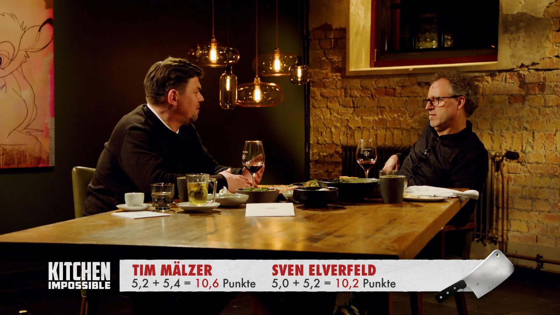 Tim Mälzer holt den Sieg gegen Sven Elverfeld