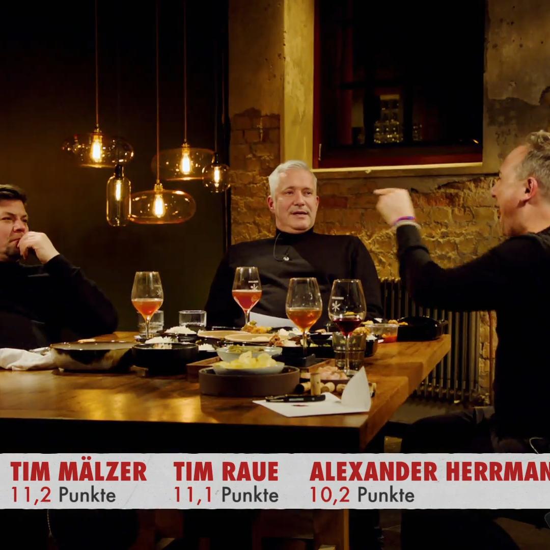 Tim Mälzer bezwingt Alexander Herrmann und Tim Raue