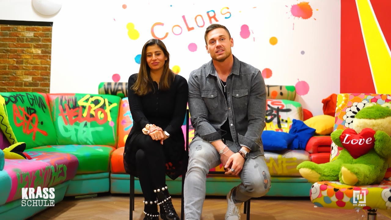 Eva und Chris bei "Krass Schule"