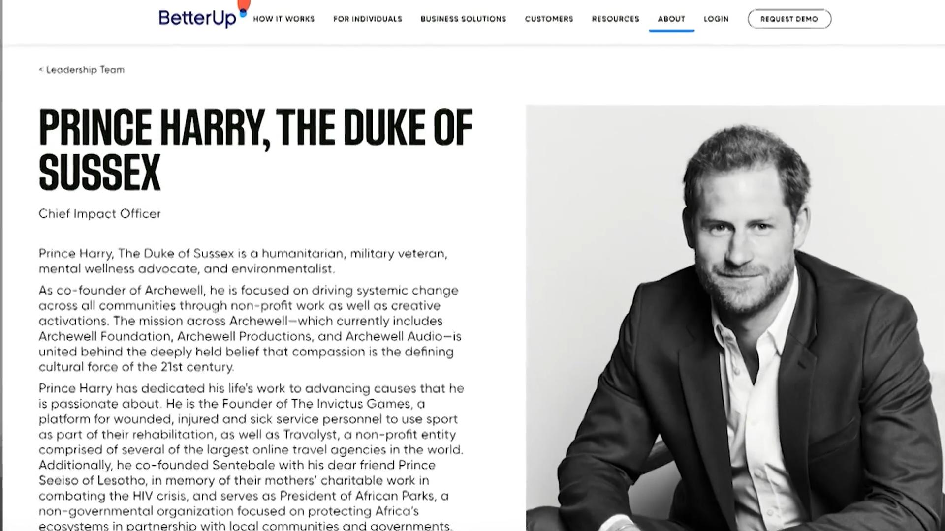 Prinz Harry hat jetzt einen ganz normalen Job