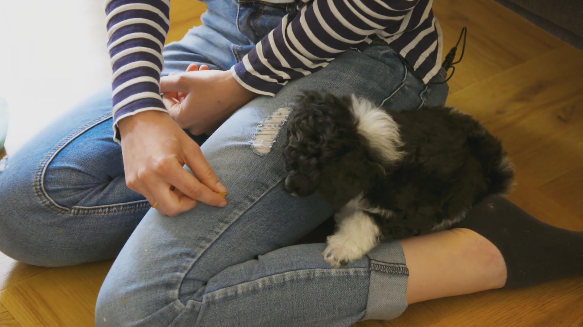 Familie Elsasser wagt sich an die erste Trainingseinheit