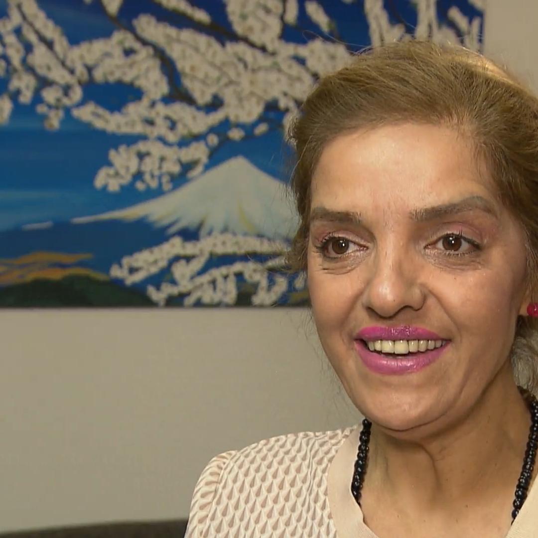 Saeedeh lebt ihre Kreativität beruflich und privat aus