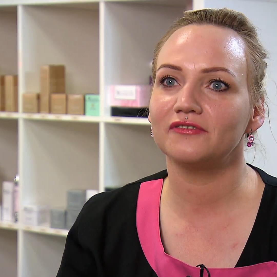 Ein Salon, so blumig wie die Inhaberin