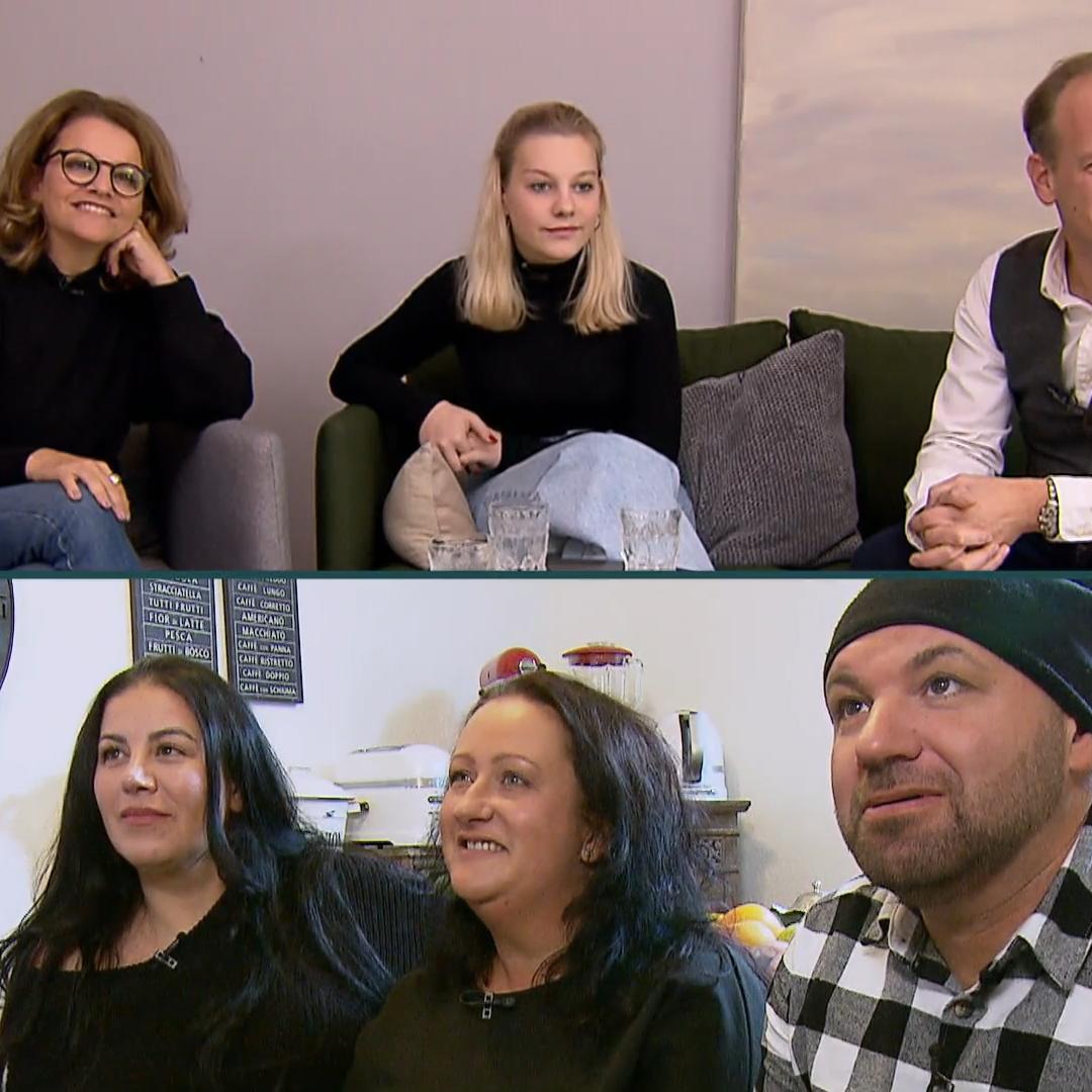 Die Kandidatinnen erfahren ihre Deko-Aufgabe