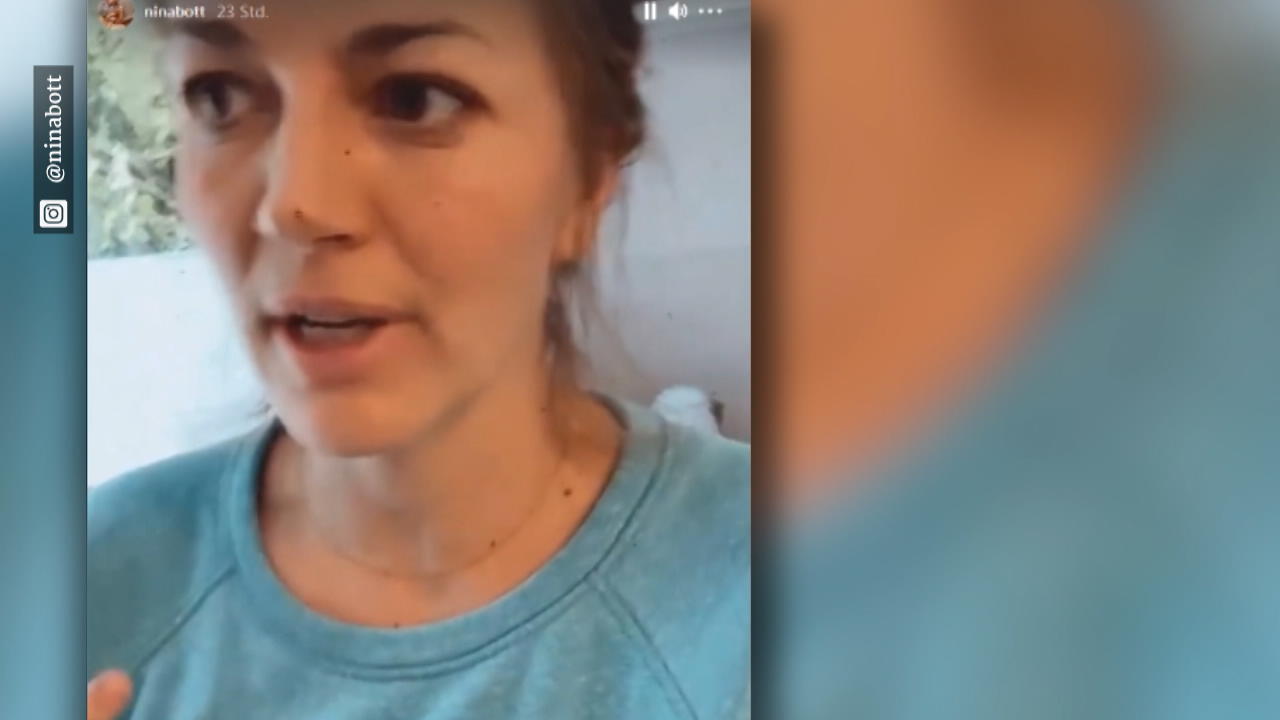 Nina Bott hat Probleme mit der Schilddrüse