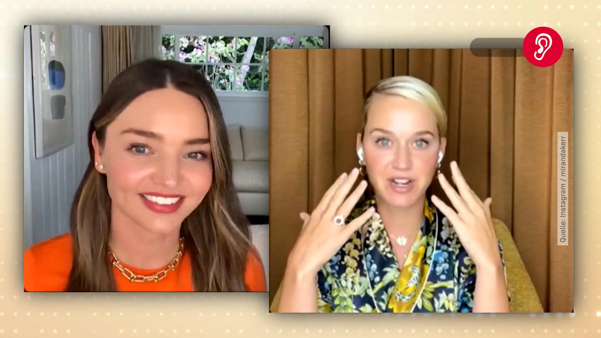 Miranda Kerr und Katy Perry verstehen sich bestens