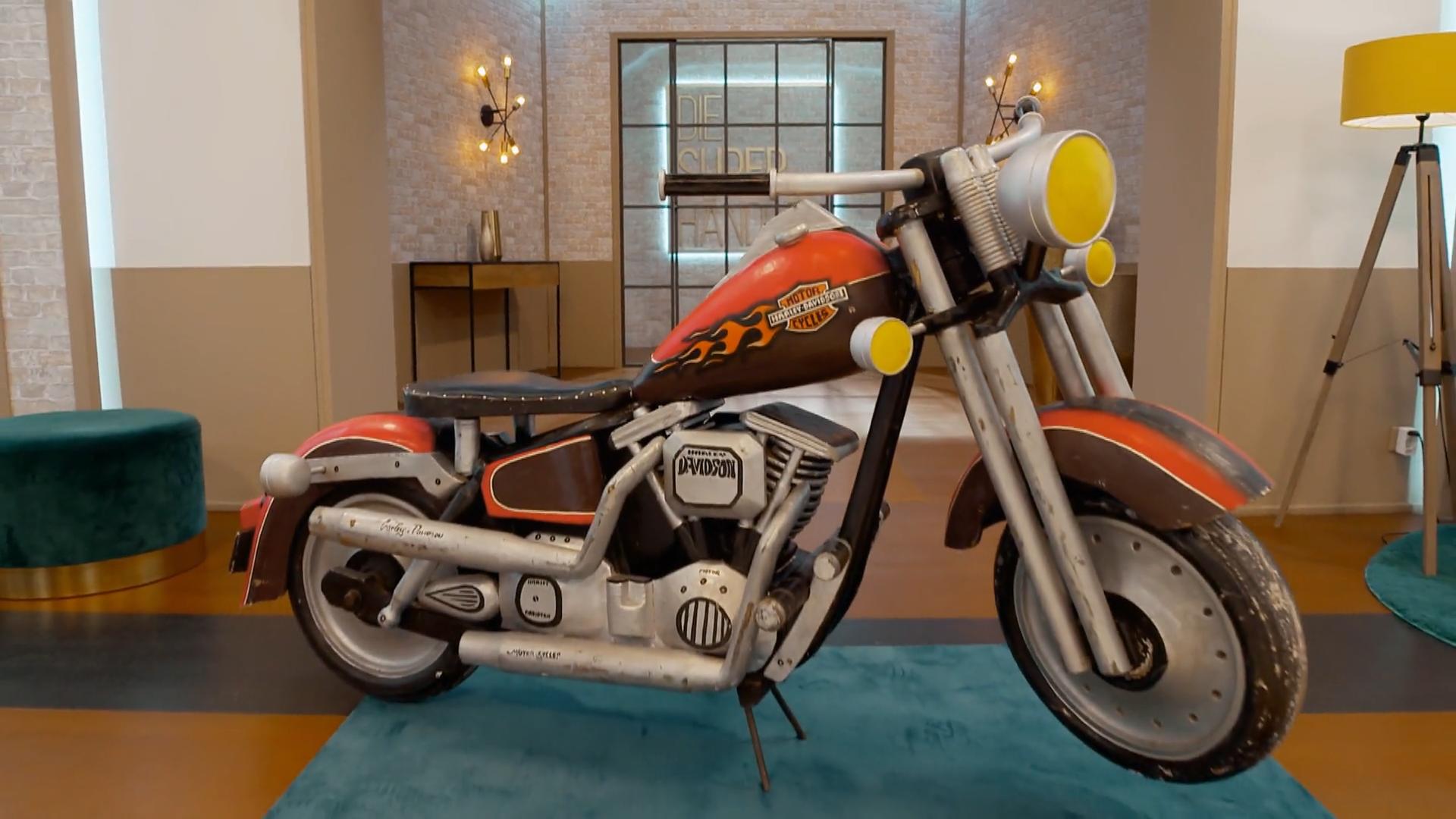 Wer möchte Manuels Harley Davidson-Nachbau kaufen?