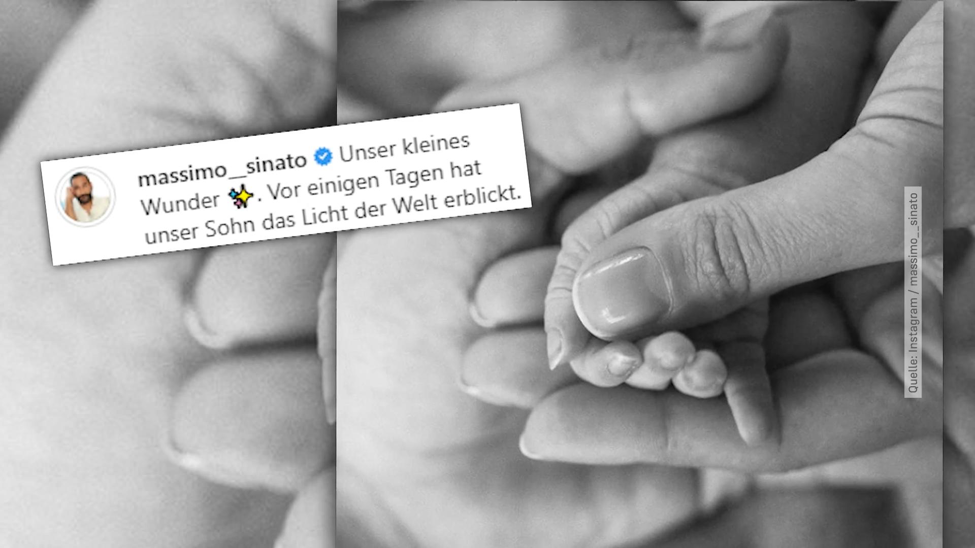 Rebecca Mir und Massimo Sinató sind Eltern geworden!