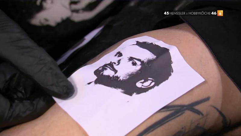 Live Tattoo für Pascal