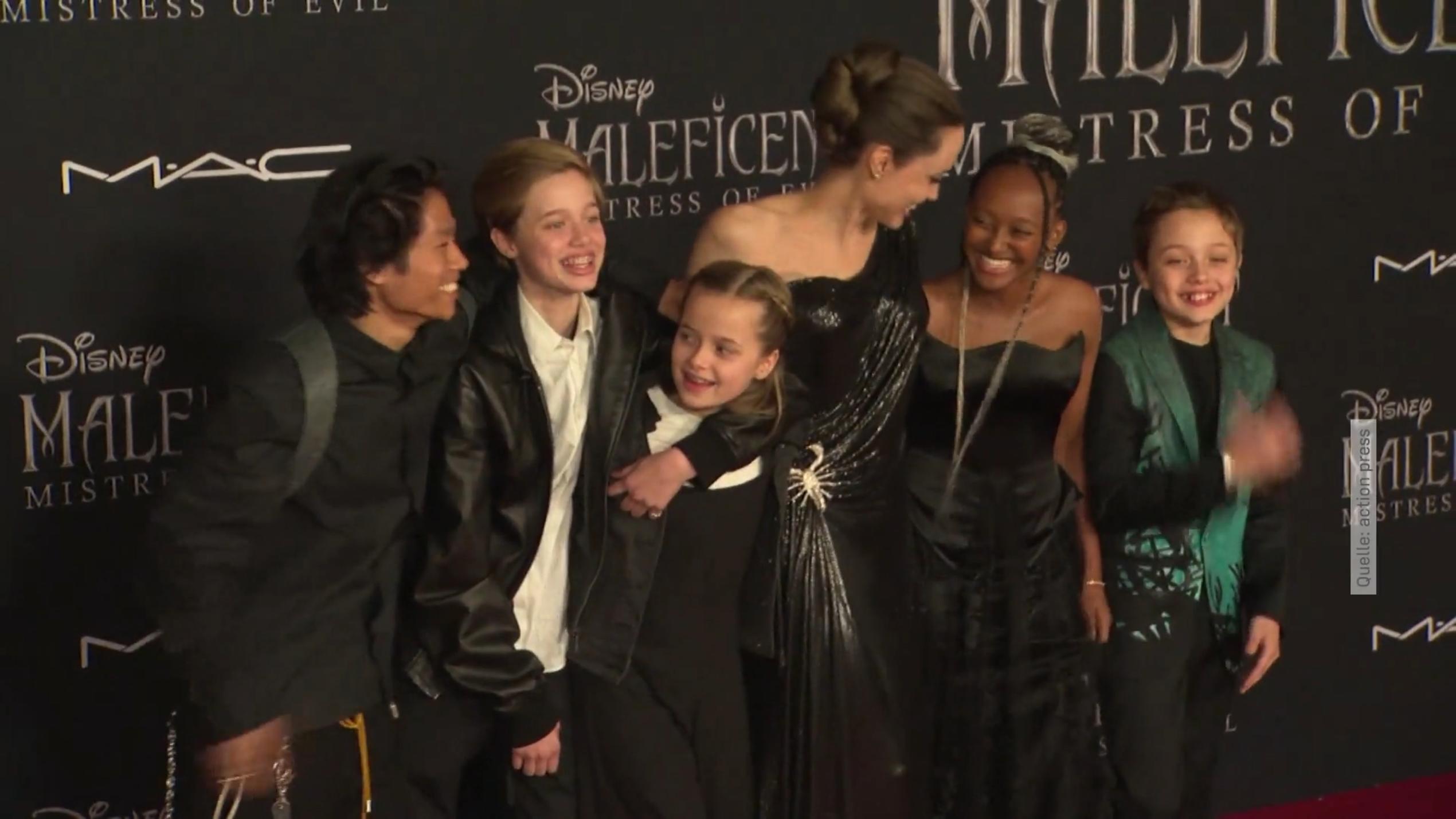 Angelina Jolie Belastet Die Trennung Von Papa Brad Pitt Ihre Tochter Vivenne