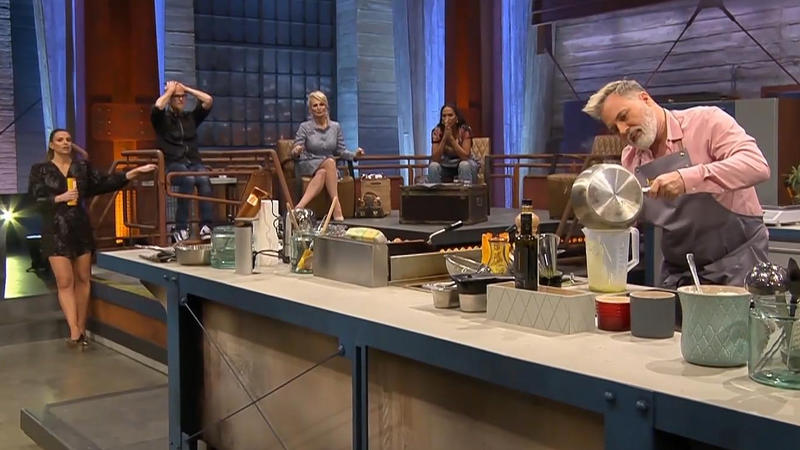 Froonck geht am Ende der Kochzeit ganz einfach die Suppe aus