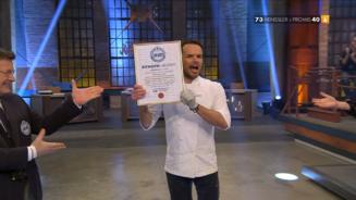 Steffen Henssler knackt den Weltrekord