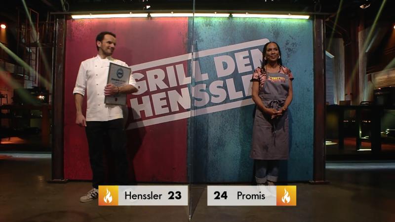 Barbara Becker grillt den Henssler im Dessert
