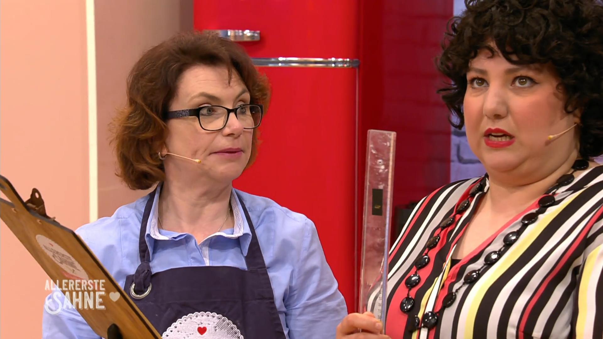 Sonja nimmt es heute ganz genau