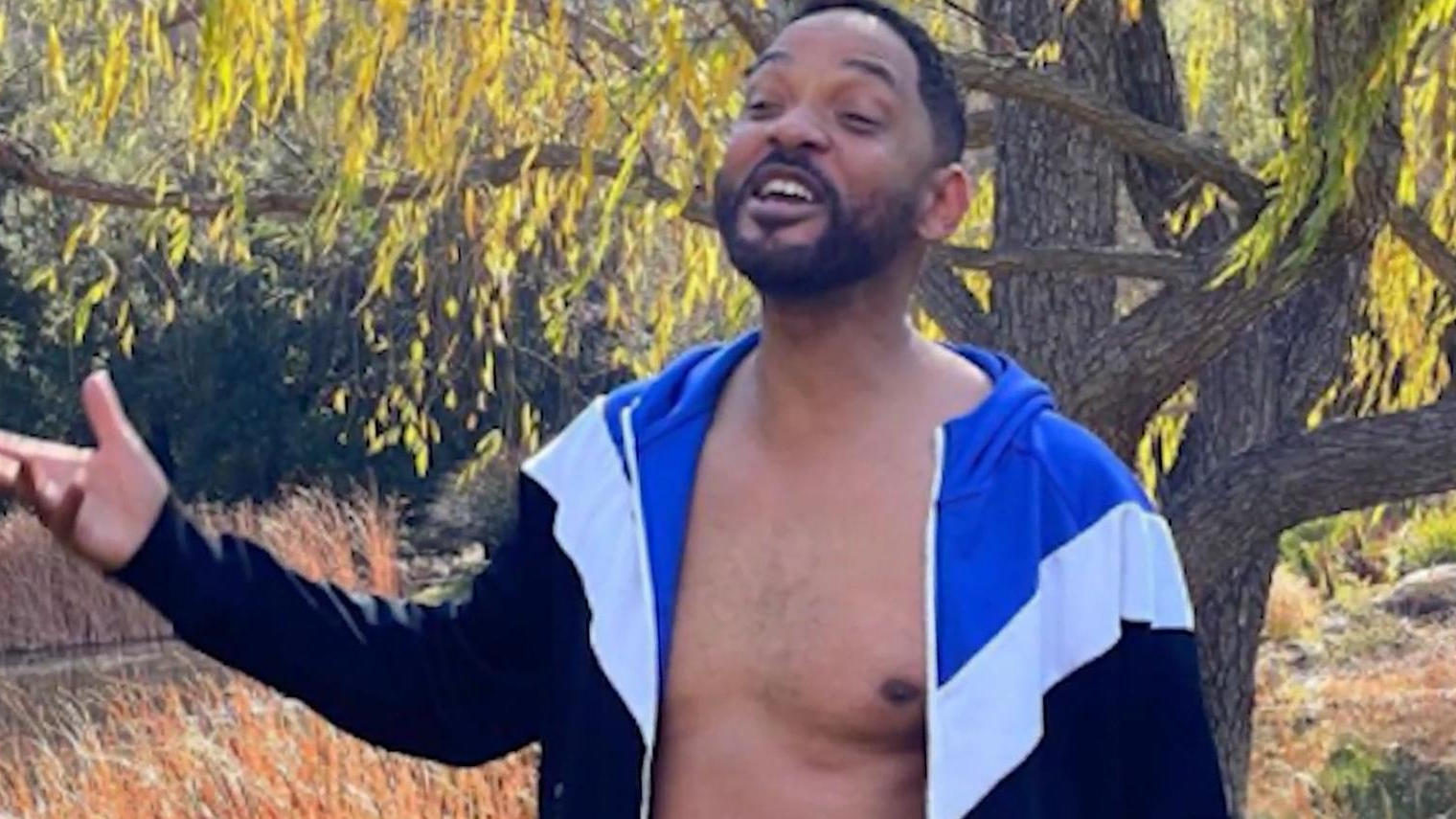 Schauspieler Will Smith lässt wortwörtlich die Hosen runter