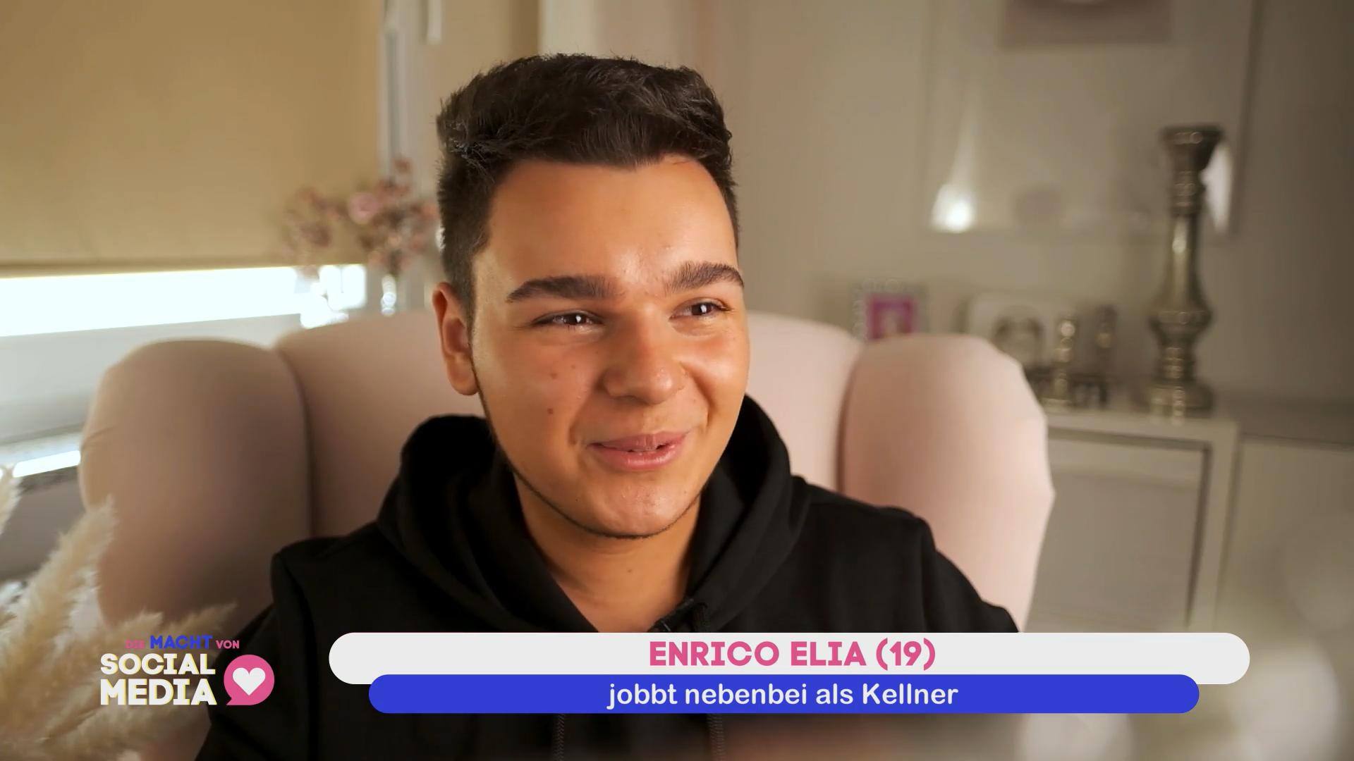 Enrico Elia hat eine großen Wunsch: Influencer werden