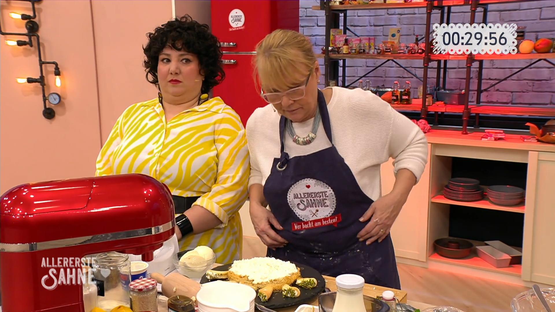 Andrea vergeht langsam der Spaß