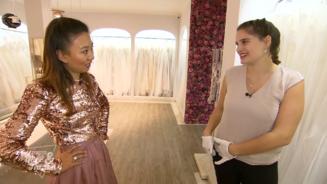 Heike heiratet mit Babybauch 