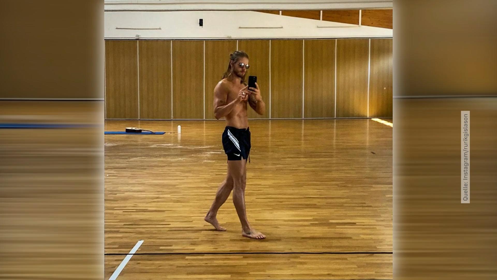 Rúrik Gíslason zeigt präsentiert seinen Sommer-Body