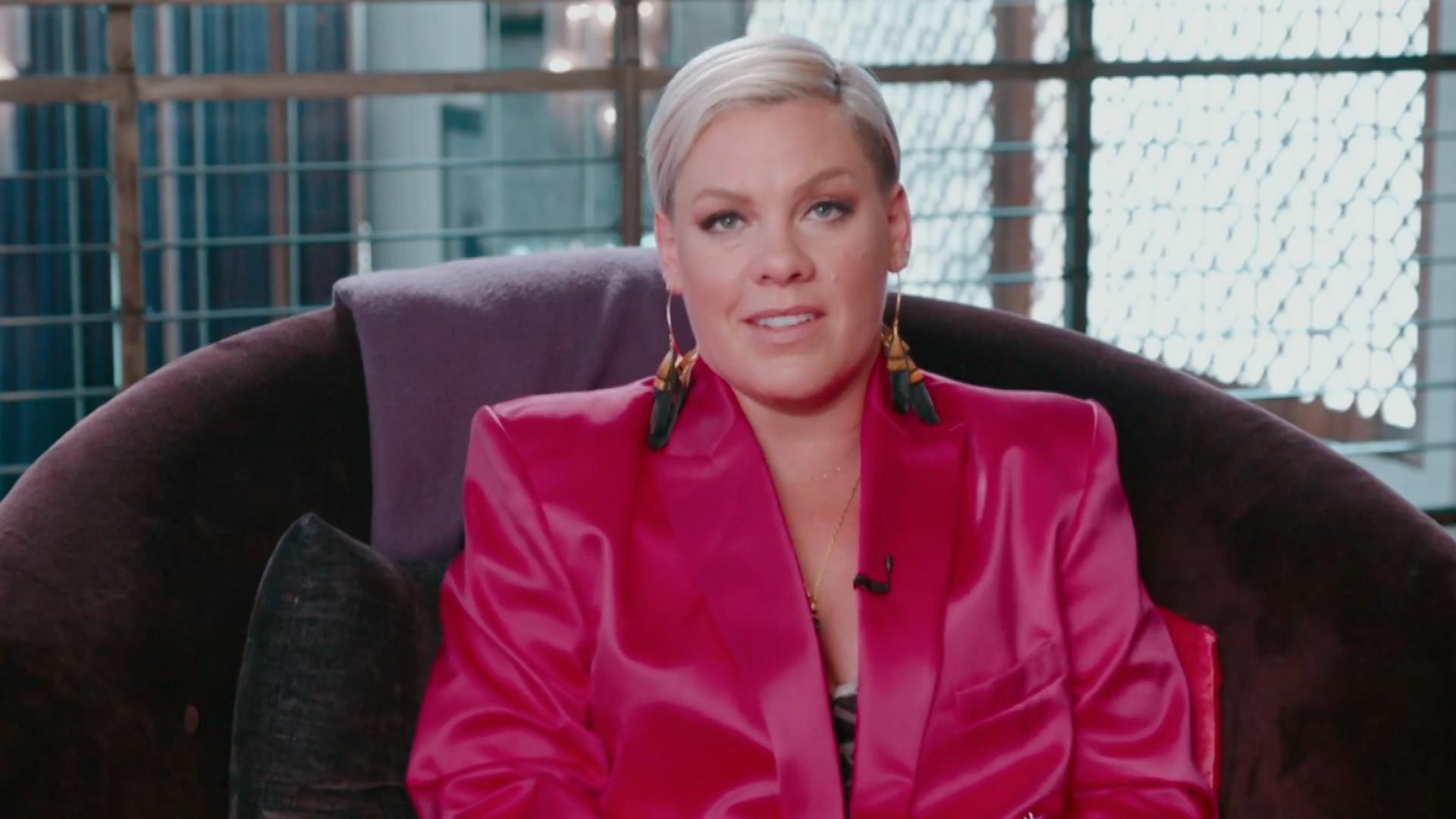 RTL-Moderatorin Frauke Ludowig trifft Weltstar Pink
