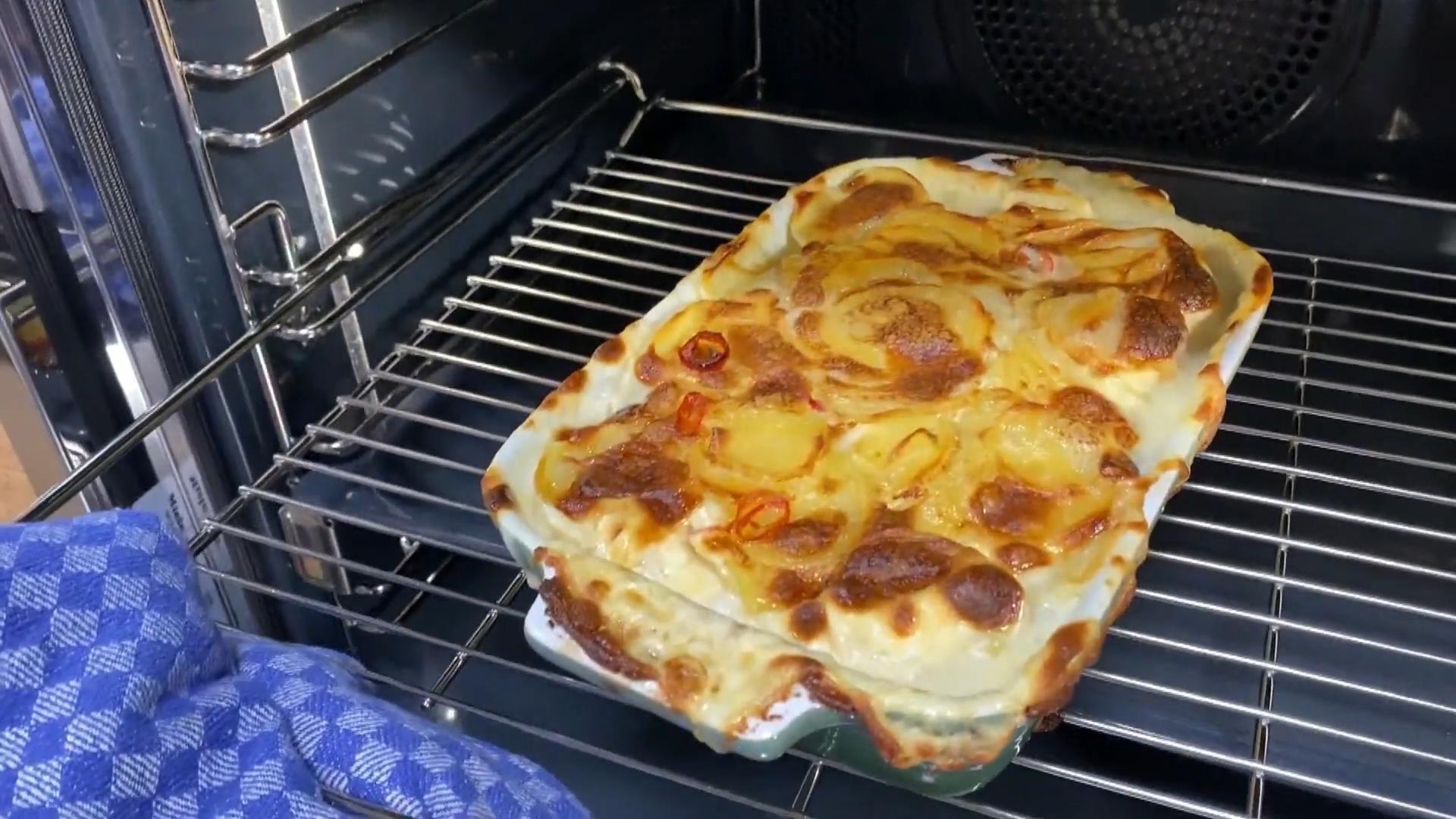 Rezept für extra-cremiges Kartoffelgratin