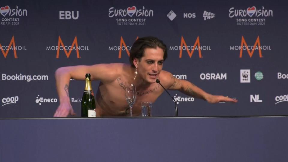 Måneskins Stellungnahme bei der Pressekonferenz