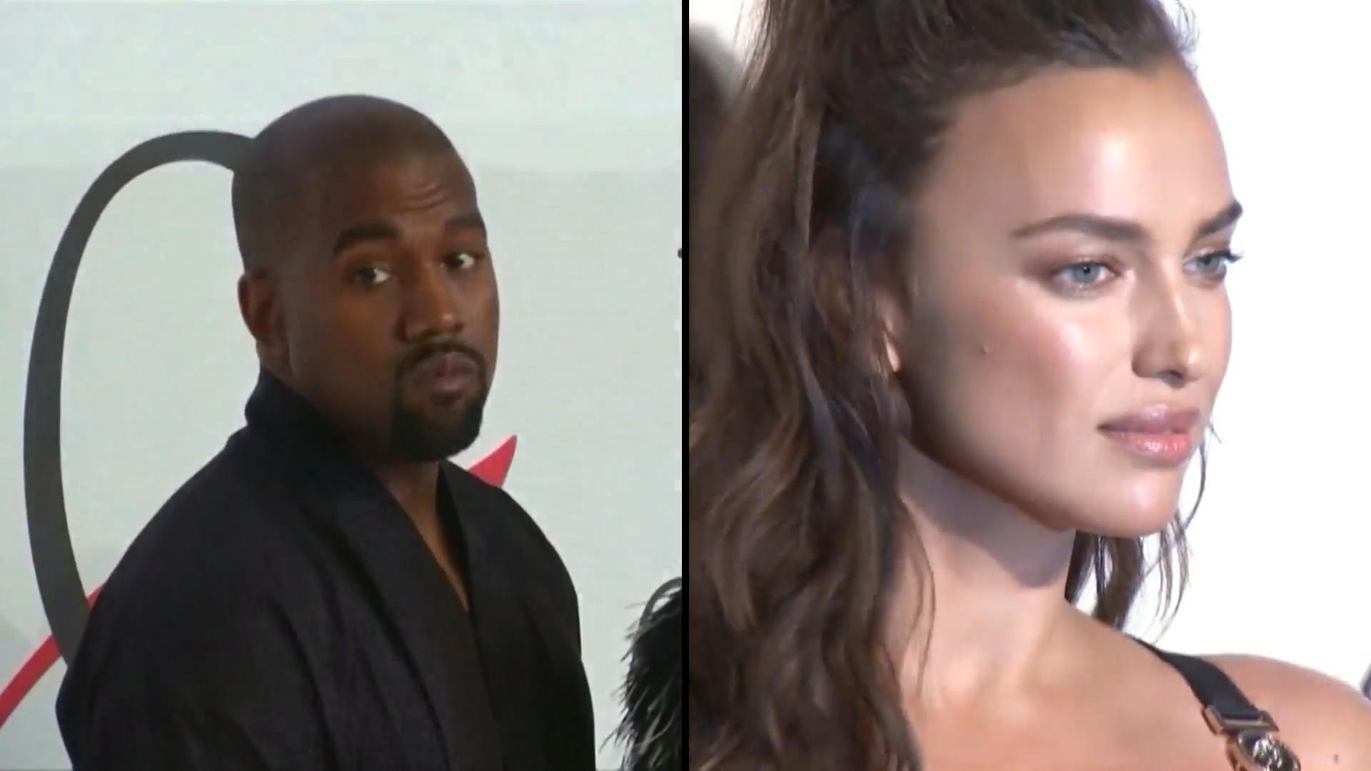 Kanye West & Irina Shayk
