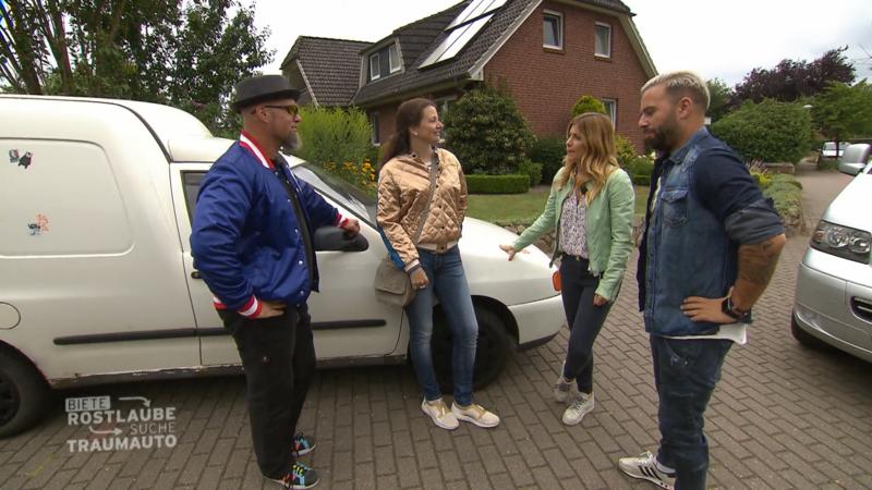 Martins Caddy dient als Transportfahrzeug