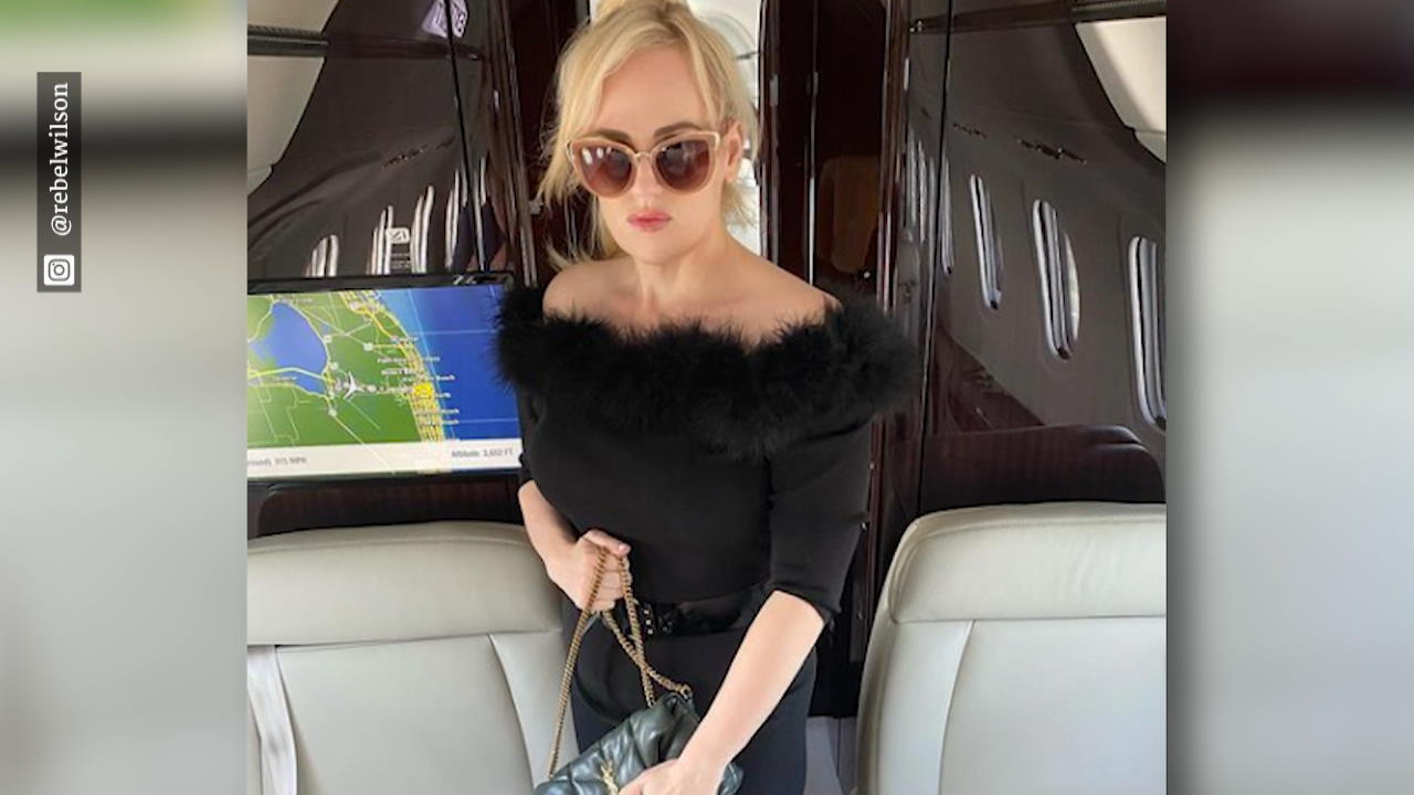 Rebel Wilson in hautengem Catsuit