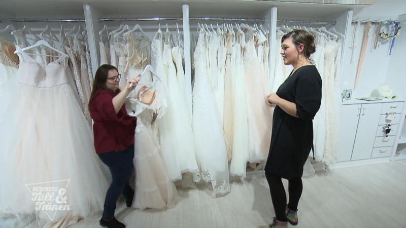Könnte schwierig werden mit Angelinas Traumkleid