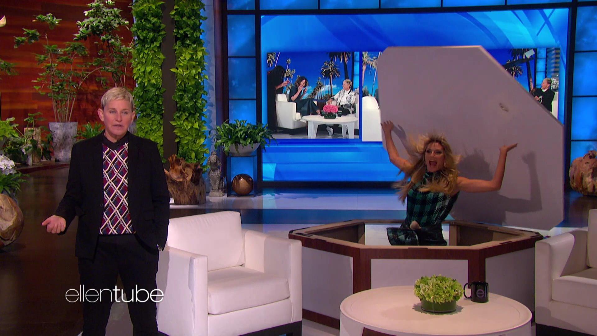 Heidi Klum bei US-Talkshow-Queen Ellen DeGeneres
