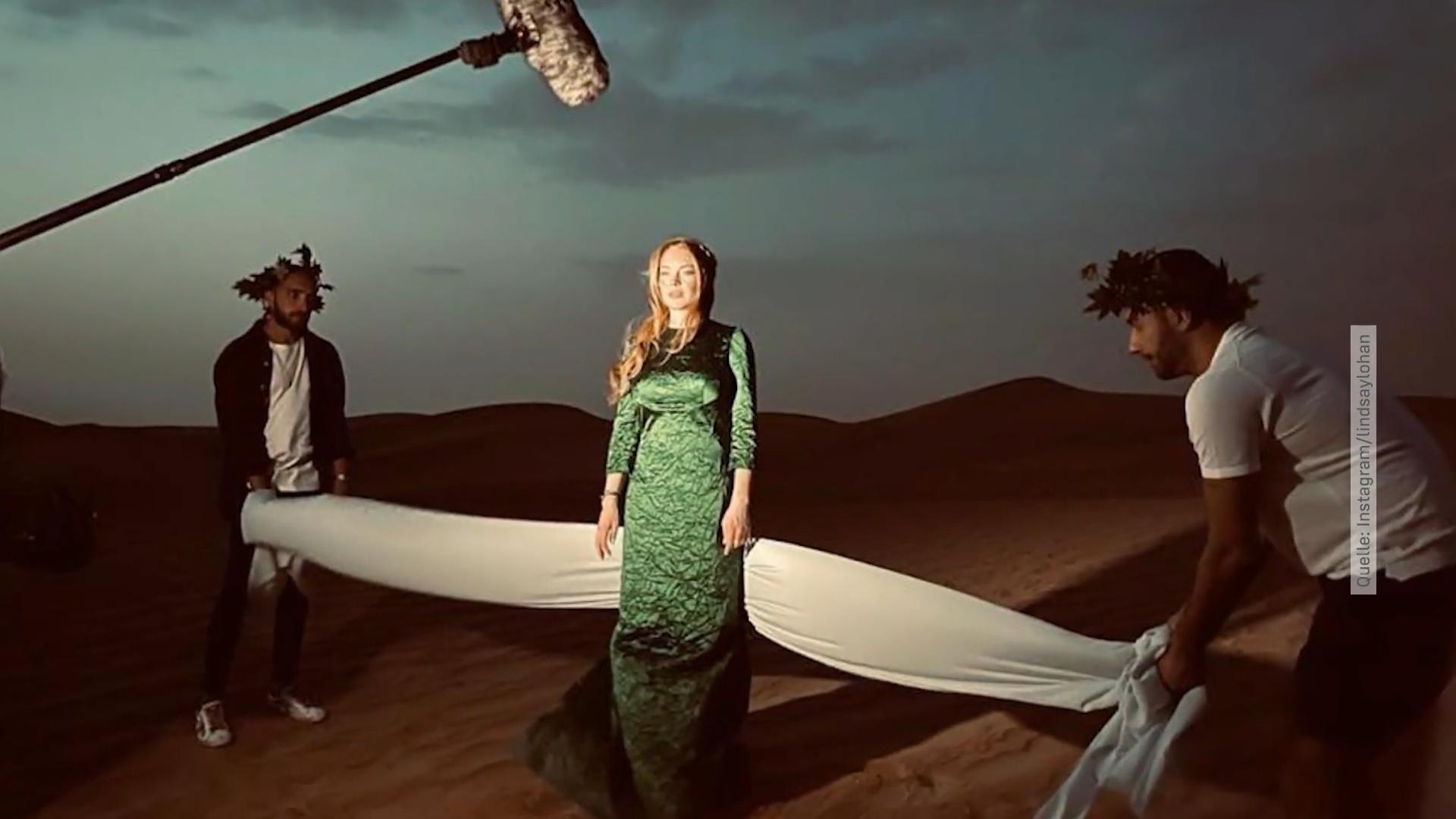 Lindsay Lohan feilt an ihrem Comeback