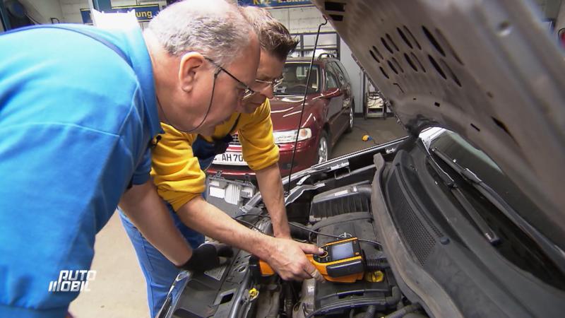 Hat der Katalysator sichtbare Schäden?