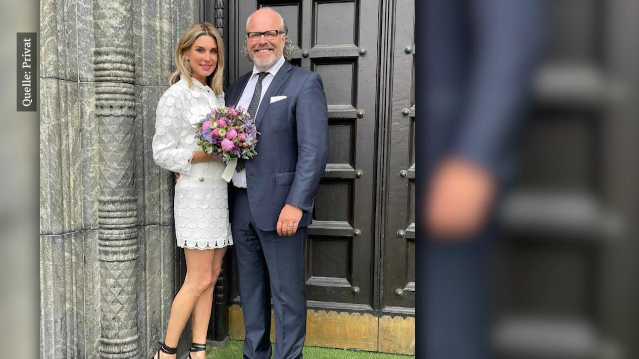 Claudelle Deckert und Peter Olsson haben geheiratet