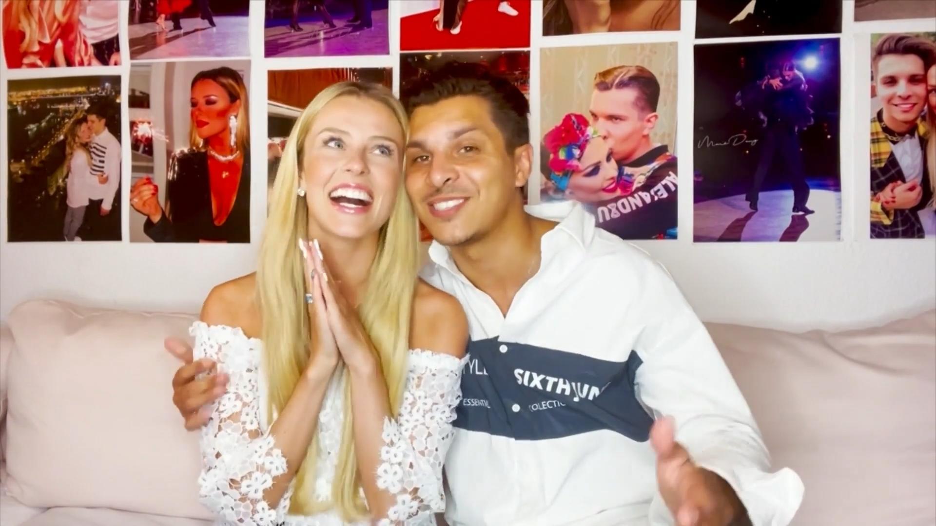 Feilen Patricija und Alexandru schon an der Kinderplanung?