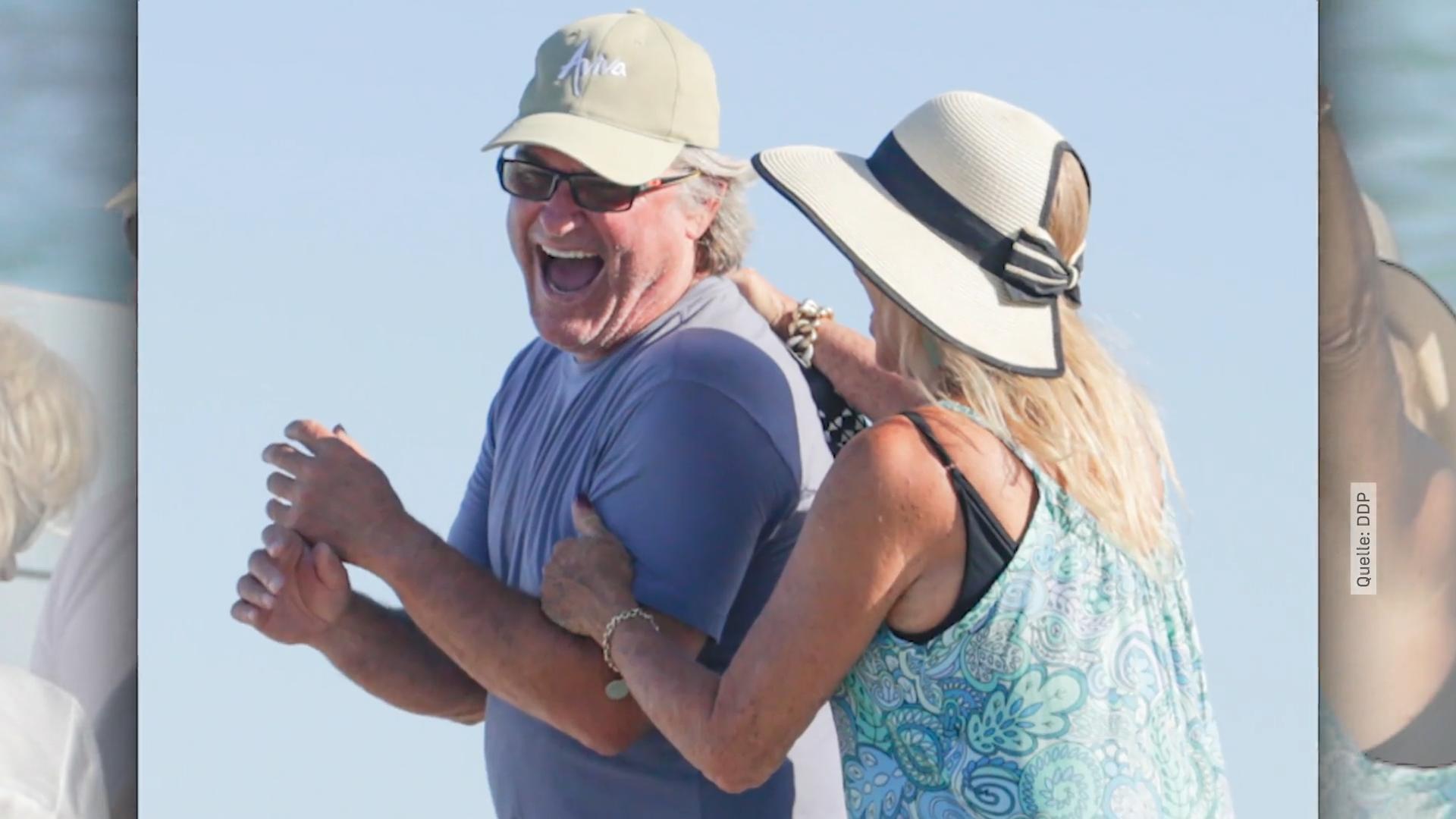 Goldie Hawn und Kurt Russell knutschen immer noch