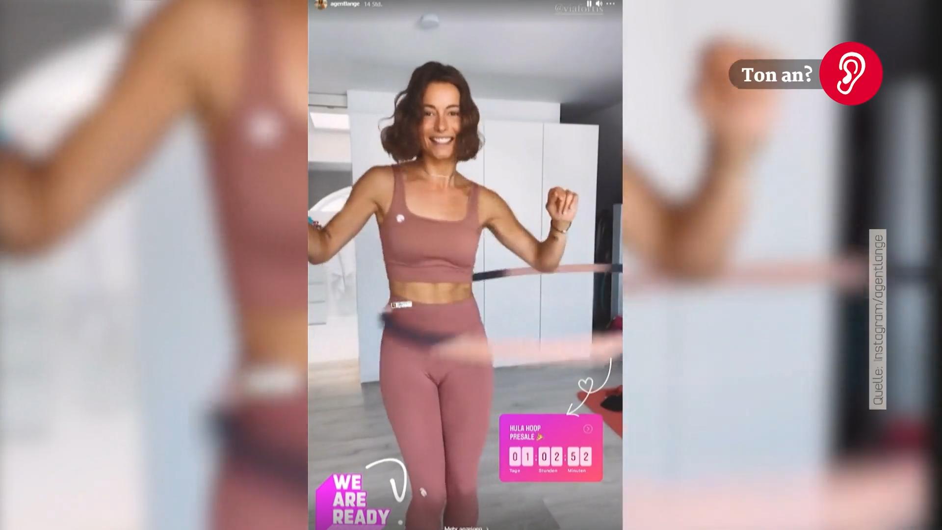 Hula-Hoop-Fieber bei Jenny Lange und ihrem Neuen