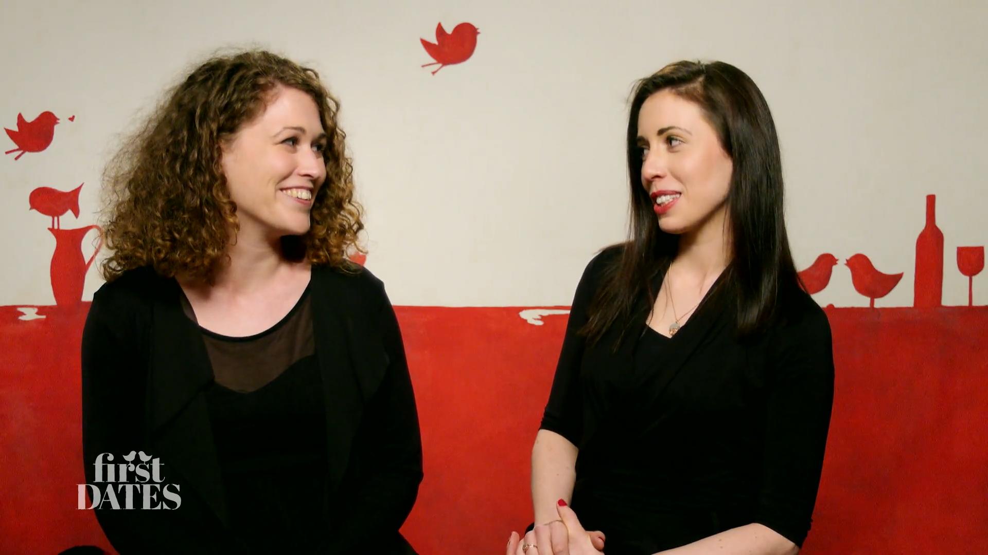 Hanna und Kathrin lernen sich besser kennen