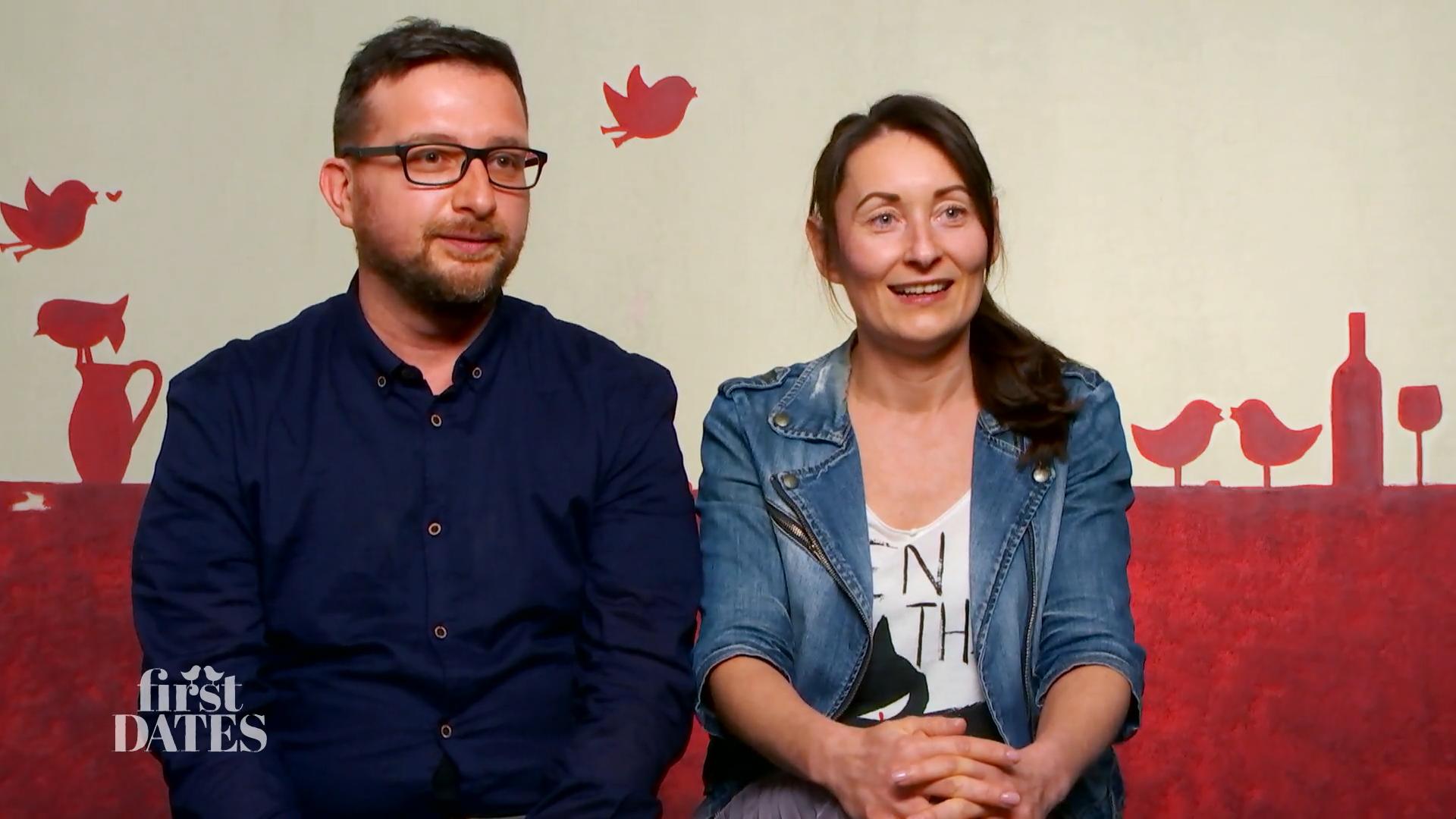 Hanna und Rajko lachen viel zusammen