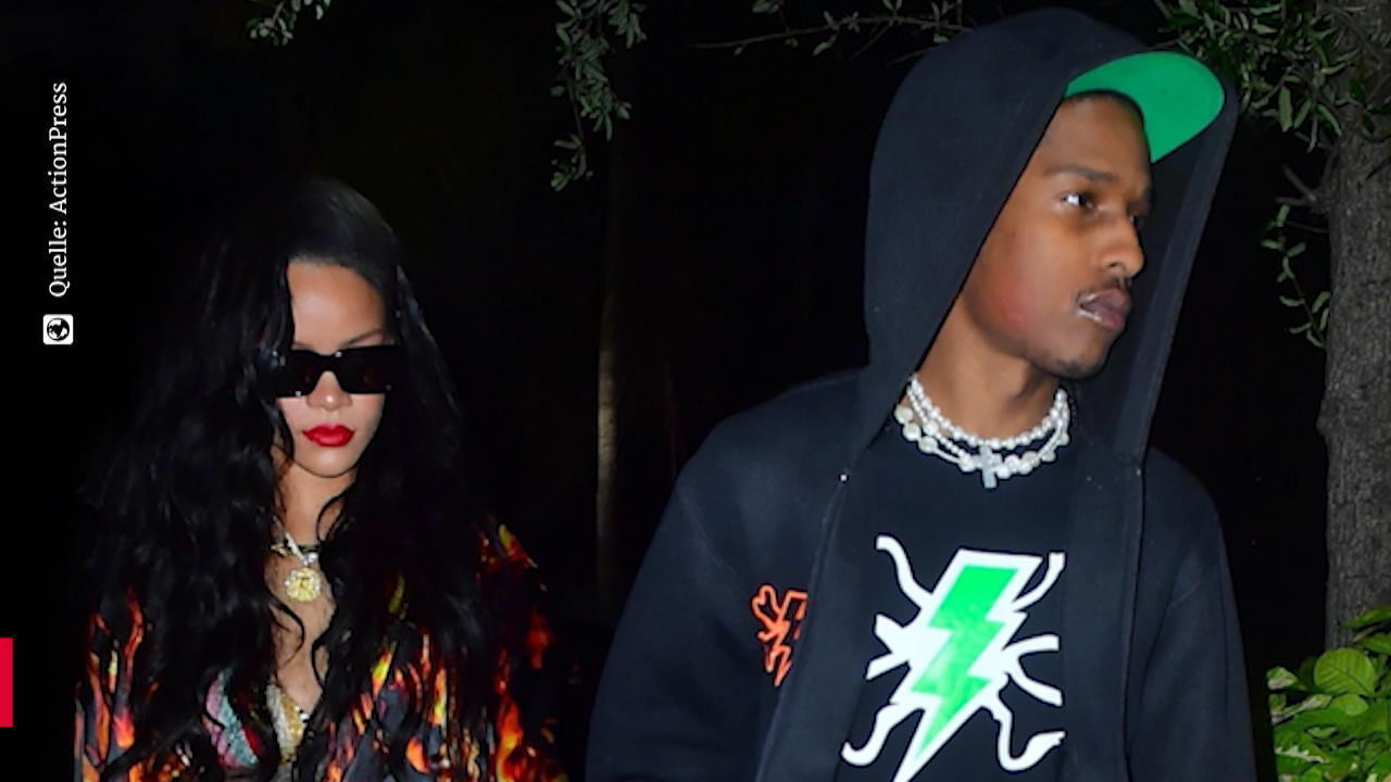 Rihanna und A$AP Rocky auf Date Night